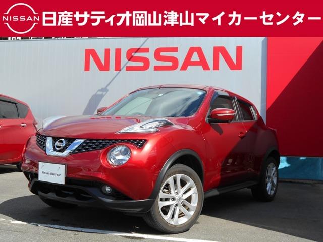 日産 ジューク １５ＲＸ　Ｖセレクション　当社下取りワンオーナー／車線逸脱警報／衝突被害軽減ブレーキ／アラウンドビューモニター／メモリーナビ／インテリジェントキー／プッシュエンジンスターター／オートエアコン／ＥＴＣ