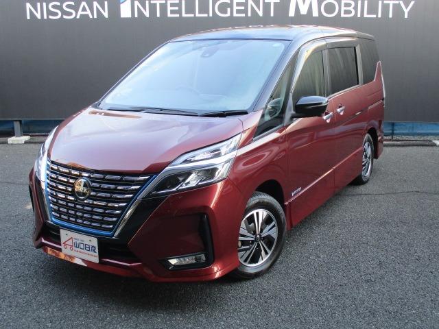 日産 セレナ １．２　ｅ－ＰＯＷＥＲ　ハイウェイスター　Ｖ　禁煙車・　両電動ドア　Ｗエアバッグ　ワンオーナ車　ＬＥＤランプ　ドライブレコーダ　クルコン　禁煙車　整備記録簿有　キーフリー　ＡＷ　メモリーナビ　ナビ＆ＴＶ　パワーウィンドウ　ワンセグＴＶ　ＡＢＳ　パワステ