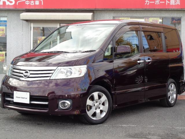 日産 セレナ 2.0 ハイウェイスター 純正HDDナビ オートスライド