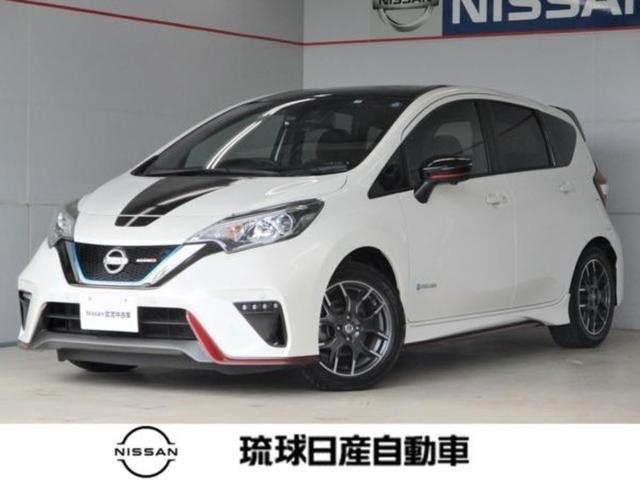 沖縄の中古車 日産 ノート 支払総額 236.9万円 リ済込 2020(令和2)年 2.5万km ホワイトブラックツートン