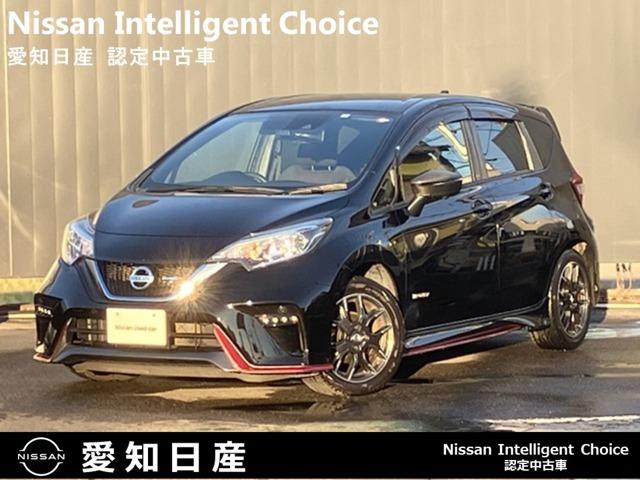 日産 ノート １．２　ｅ－ＰＯＷＥＲ　ＮＩＳＭＯ　Ｓ　アラウンドビューモニター　フルセグＴＶ　盗難防止装置　ＬＤＷ　アイドリングストップ　ＥＴＣ　両席エアバック　アルミ　エアバッグ　オートエアコン　ドライブレコーダー　ナビＴＶ　Ｒカメラ　キーフリー　ＡＢＳ　サイドカメラ　メモリーナビ付き