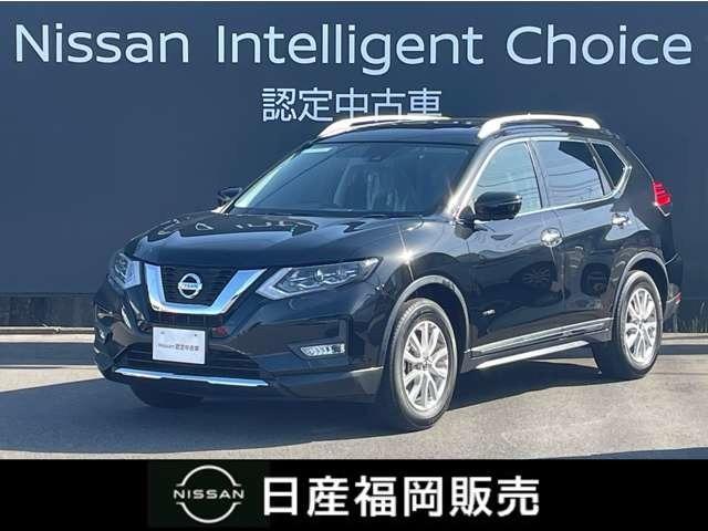 日産 エクストレイル ２．０　２０Ｘｉ　ハイブリッド　４ＷＤ　メモリーナビ　アラウンドビュモニター　踏み間違え防止　クルーズＣ　アルミ　ＬＤＷ　サンルーフ　ドライブレコーダ　ＬＥＤ　ワンオ－ナ－車　ＥＴＣ　スマートキー　イモビ　記録簿　４ＷＤ　フルオートエアコン　メモリーナビ