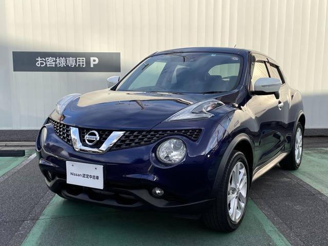 日産 ジューク １５ＲＸ　Ｖセレクション　パーソナライゼーション　★★　ＭＤ／ＣＤ　ＥＴＣ　エマージェンシーブレーキ　１７インチアルミホイール　★★