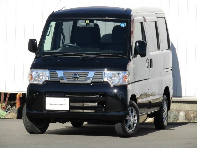 日産 ＮＶ１００クリッパーバン ＧＸ　６６０　ＧＸ　ハイルーフ　３ＡＴ　ＣＤチューナー　エアコン　パワーステアリング　前席パワーウインドウ　両側スライドドア　運転席助手席エアバッグ