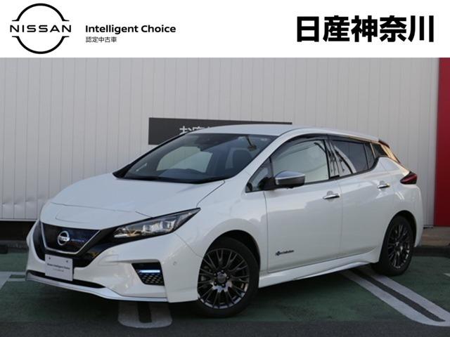 日産 リーフ オーテック　ＡＵＴＥＣＨ　プロパイロット・寒冷地仕様・衝突軽減ブレーキ・踏み間違い防止アシスト・車線逸脱警報・横滑り防止装置後・ドライブレコーダー付です。