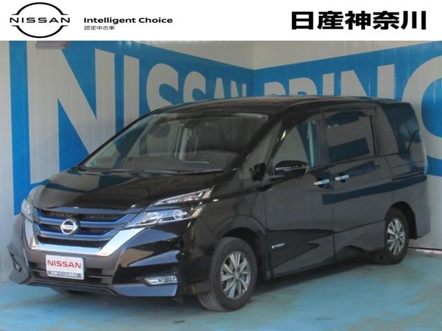 日産 セレナ ｅ－ＰＯＷＥＲ　ハイウェイスターＶ　日産純正ドライブレコーダ　ー・プロパイロット・日産メモリーナビ・アラウンドビューモニター・ナビ連動ビルトインタイプＥＴＣ２．０車載器・ハンドル＋前席シートヒーター・リヤエアコン・電動両側スライドドア・プラスチックバイザー装備