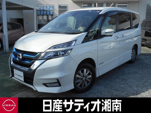 日産 セレナ ｅ－パワー　ハイウェイスターＶ　両側パワードア　３６０℃カメラ　踏み間違い衝突防止アシスト　ＥＴＣ付き　サイドＳＲＳ　スマ－トキ－　レーンキープアシスト　レーダークルーズコントロール　ＬＥＤライト　パーキングアシスト　寒冷地仕様