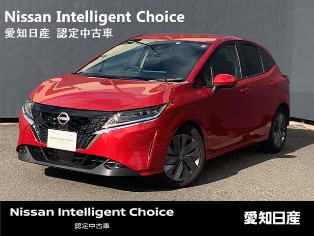 日産 ノート １．２　Ｘ　大画面ナビ　全周囲カメラ　スマートミラー　全方位　エマージェンシーＢ　ＬＥＤヘットライト　パワーウィンドウ　ワンオーナー車　レーンキープ　ドラレコ　Ｂカメラ　整備記録簿有　サイドカーテンエアバック　Ｗエアバッグ　エアバッグ　メモリナビ　ＥＴＣ