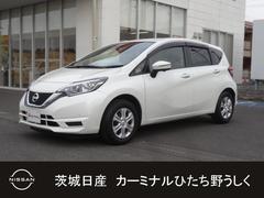 日産　ノート　Ｘ　Ｖセレクション　純正７インチナビ　純正前後ドライブレコーダー