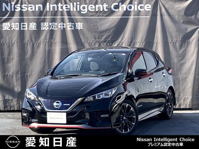 日産 リーフ ＮＩＳＭＯ　アルミ　被害軽減ブレーキ　インテリジェントキー　ＬＥＤライト　ＬＤＷ　ドラレコ　１オーナー　ＥＴＣ　バックカメラ　追従型クルコン　記録簿　ＡＢＳ　カーテンエアバッグ　メモリーナビ　キーレス　エアバッグ