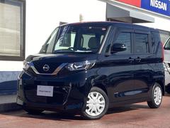 日産　ルークス　Ｘ　左側オートスライドドア　ワンオーナー車　純正メモリーナビ（ＭＭ３２０Ｄ−Ｌ）フルセグＴＶ