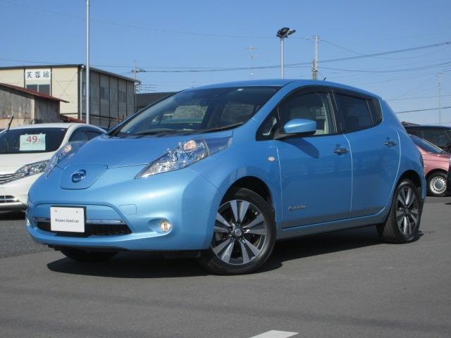 日産 リーフ Ｘ　サンクスエディション（３０ｋｗｈ）　３０ｋＷｈ　Ｘ　サンクス　エディション　９セグ　エマＢ　ＬＥＤ