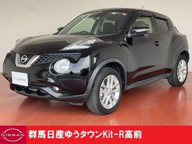 日産 ジューク １５ＲＸ　Ｖセレクション　レーンキープ　ハイビームアシスト　インテリキー　１オナ　Ｂカメラ　オートエアコン　ＷエアＢ　アイドリングストップ　盗難防止　Ｐウィンドウ　ＥＴＣ　記録簿　アルミ　ナビ＆フルセグＴＶ　ＡＢＳ　キーフリー