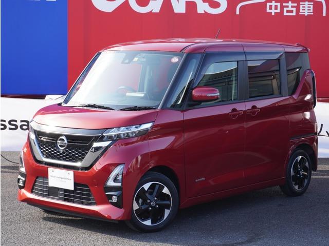 日産 ルークス ハイウェイスター　Ｘ　６６０　ハイウェイスターＸ　エマブレ　アラウンドビューモニター　ドラレコ　ＥＴＣ　ディーラーオプションナビ（９インチ）　ＳＯＳコール　ＵＳＢポート　ドラレコ付き