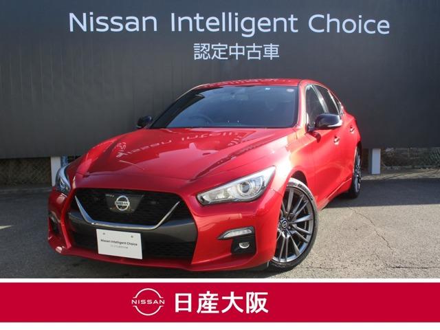 ３．０　４００Ｒ　日産コネクトナビ　ＢＯＳＥサウンド　フルセグＴＶ　アラウンドモニター　オートクルーズコントロール　前席パワーシート　前席ヒーターシート　レザーシート　ＬＥＤヘッドライト　１９インチＡＷ　ランフラットタイヤ　整備記録簿有　ワンオーナー(1枚目)