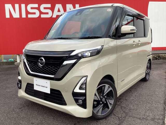 日産 ルークス ６６０　ハイウェイスターＧターボ　プロパイロット　エディション　純正９インチメモリーナビ付き