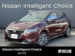 日産　ノート　１．２　Ｘ　大画面ナビ　前後ドラレコ