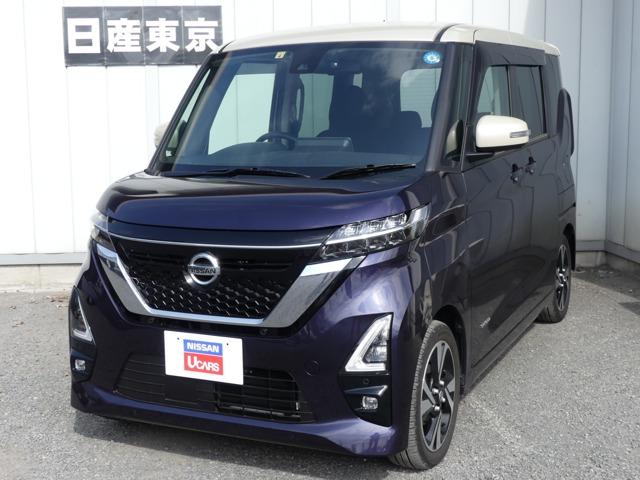 日産 ルークス ６６０　ハイウェイスターＧターボ　Ａストップ　盗難防止システム