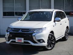 三菱　アウトランダーＰＨＥＶ　Ｇナビパッケージ　アラウンドビュー　後カメラ　ナビＴＶ