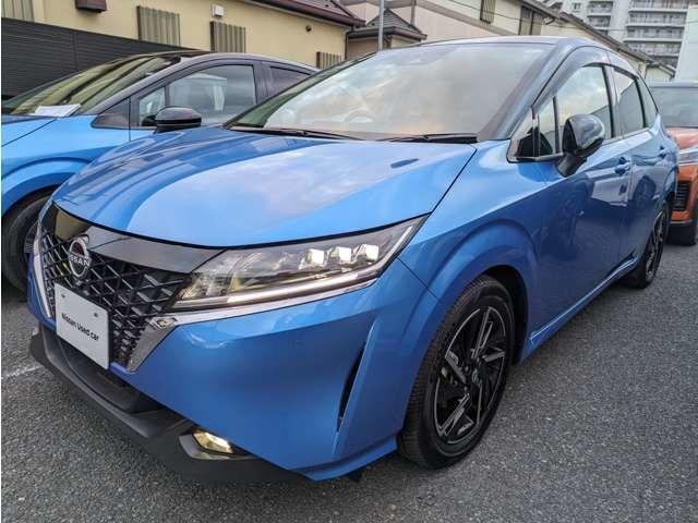 日産 ノート Ｘ　当社下取ワンオーナ◆プロパイロット◆Ｅブレーキ◆横滑防止装置◆純正コネクトナビ◆アラウンドビューＭ◆ドラレコ◆ＥＴＣ２．０◆　ＬＥＤライト◆ハイビームＡ