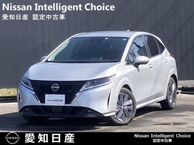 ノート(日産) Ｘ　◆【当社試乗車ＵＰ】◆走行距離【１，９１１ｋｍ】◆大画面純正メモリーナビ◆フルセグＴＶ◆アラウン 中古車画像