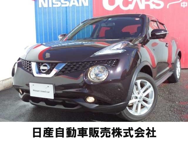 ジューク(日産) １５ＲＸ　１．５　１５ＲＸエンドパネル修正跡あり◇メモリ―ナビ（ＭＣ３１４Ｄ−Ｗ）◇アラウンドビュ― 中古車画像