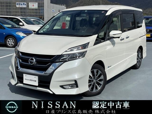 日産 セレナ ハイウェイスター　Ｖセレクション　日産純正ナビ　後席モニター