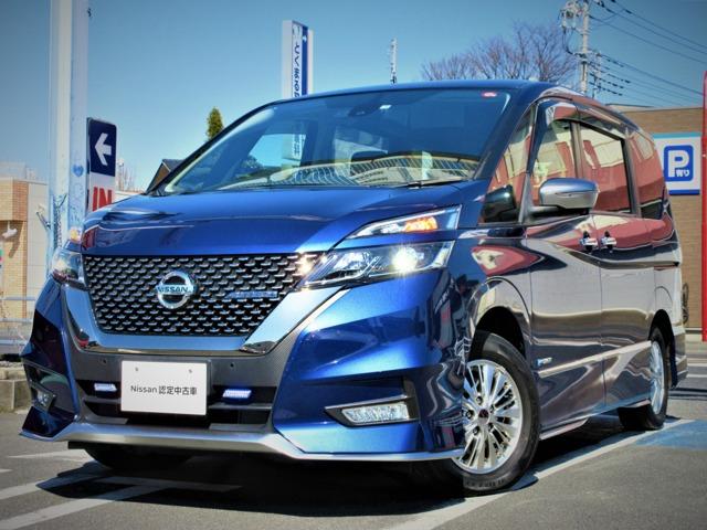 日産 セレナ ｅ−パワー　オーテック　◆プロパイロット◆後席モニター◆車検整備２年付◆ワンオーナー◆メモリーナビ（ＭＭ３１８Ｄ−Ｌ）◆両側ＡＳＤ◆スマートミラー◆エマブレ◆ドラレコ◆ＬＥＤ◆ＰＡ◆専用アルミ◆禁煙車◆ＥＴＣ◆