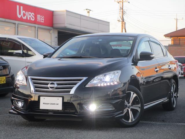 日産 シルフィ Ｇ　ルグラン　雹災車　黒本革シ−ト