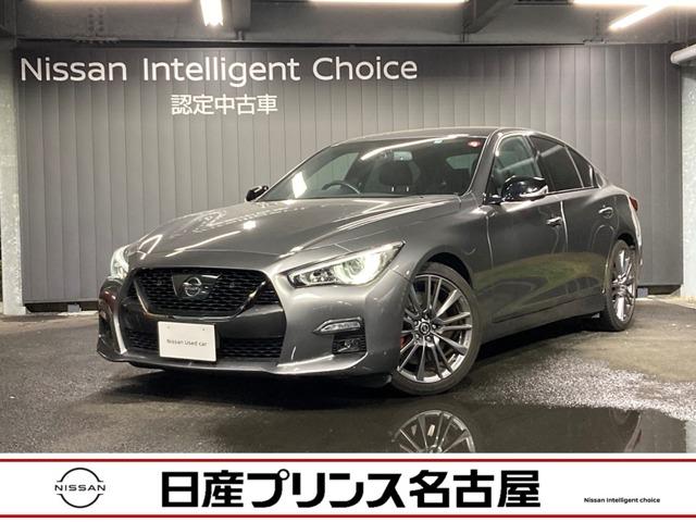 スカイライン(日産) ４００Ｒ　黒革シート★全周囲カメラ★メーカーナビツインディスプレイ★ＥＴＣ２．０★ドラレコ★パワーシ 中古車画像