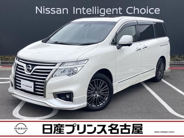 日産 エルグランド ２．５　２５０ハイウェイスター　プレミアム　アーバンクロム　★本革シート★アラウンドビューモニター★メーカーナビ★フルセグＴＶ★ＬＥＤライト★後席エンターテイメントシステム★両側オートスライドドア★クルーズコントロール★ドラレコ★ＥＴＣ★ツインサウルーフ★