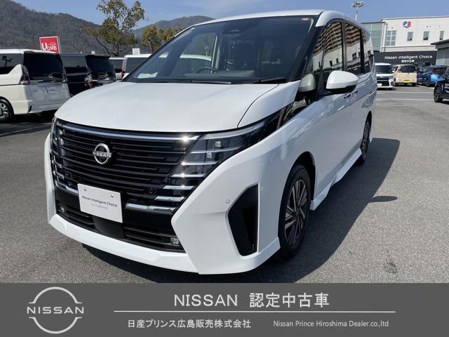 日産 セレナ ハイウェイスターＶ　２．０　ハイウェイスターＶ　弊社試乗車　メーカーナビ装着車