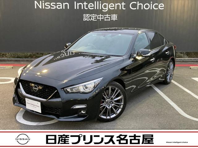 スカイライン(日産) ４００Ｒ　★本革シート★自動（被害軽減）ブレーキ★踏み間違い衝突防止★車線逸脱警報★コネクトナビ★フ 中古車画像