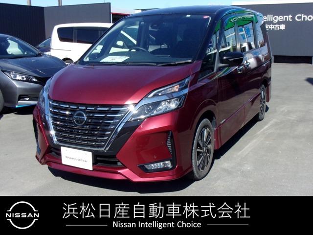 日産 セレナ ２．０　ハイウェイスター　Ｖ　アラウンドビューモニター　Ｗ電動スライド　スマートキ　ＬＥＤライト　ＥＴＣ　ワンオーナー車　ドラレコ　レーダークルコン　アルミホイール　サイドエアバッグ　記録簿有　ナビＴＶ　オートエアコン　Ｗエアバッグ　ＡＢＳ　キーフリー