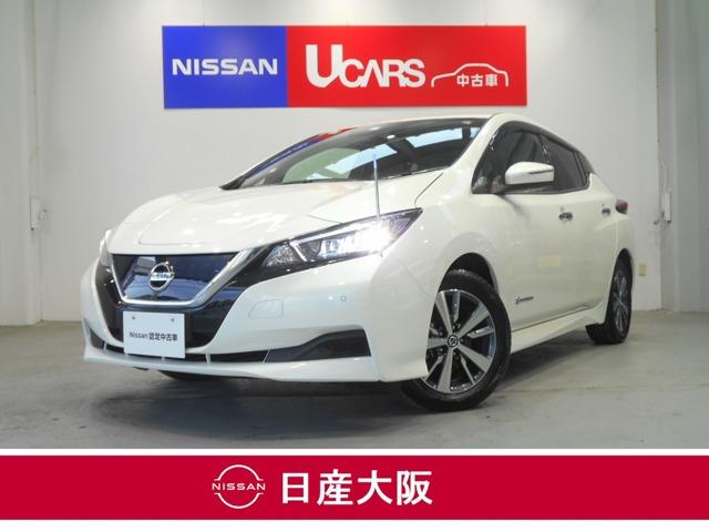 日産 リーフ Ｘ　メーカーナビ　バックカメラ　ドラレコ前　インテリキー　レーンキープアシスト　１オーナー　ドラレコ　盗難防止システム　サイドエアバッグ　オートクルーズ　Ｂモニター　メモリ－ナビ　キーフリー　ＥＴＣ　アルミホイール　ワンセグ　ナビ＆ＴＶ　ＡＢＳ