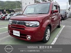 日産　キューブ　１５Ｘ　Ｖセレクション　ヴィンテージキャメルインテリア