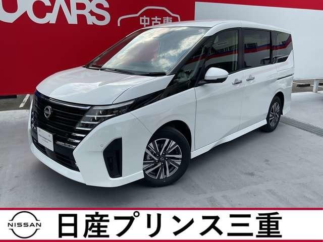 ハイウェイスターＶ　当社試乗車　禁煙車　１２．３インチ大画面ナビ（Ｂｌｕｅｔｏｏｔｈ対応　フルセグＴＶ　ＡｐｐｌｅＣａｒＰｌａｙ連携）前後ドラレコ　ＥＴＣ　ＬＥＤヘッドライト　両側ハンズフリーオートドア