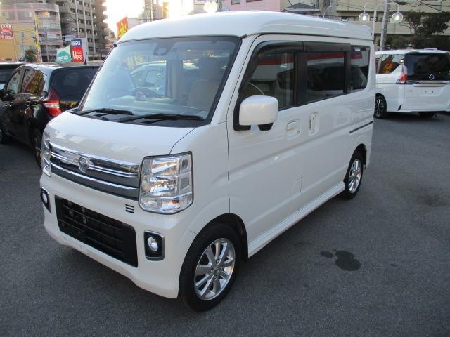 日産 ＮＶ１００クリッパーリオ ６６０　Ｅ　ハイルーフ　点検記録簿　衝突軽減Ｂ　ＬＥＤヘッドライト　１オ－ナ－　インテリキー　Ｂモニター　キーレスエントリー　ナビ＆ＴＶ　フルオートエアコン　ＥＴＣ　ＡＢＳ　アルミホイール　１セグ　パワーステアリング