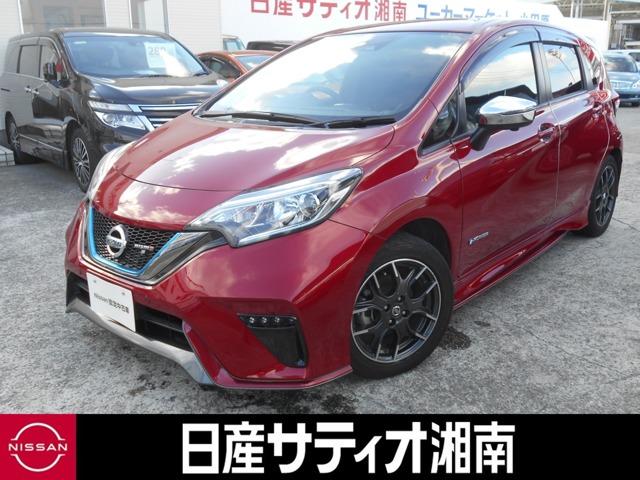 日産 ノート ｅ－パワーニスモ　Ｓ　被害軽減ブレーキ　３６０°カメラ　インテリジェントキー　両席エアバック　ＥＴＣ　バックカメラ　オートエアコン　パワーウインドウ　キーフリー　エアバッグ　点検記録簿　アルミ　ナビＴＶ　ＡＢＳ