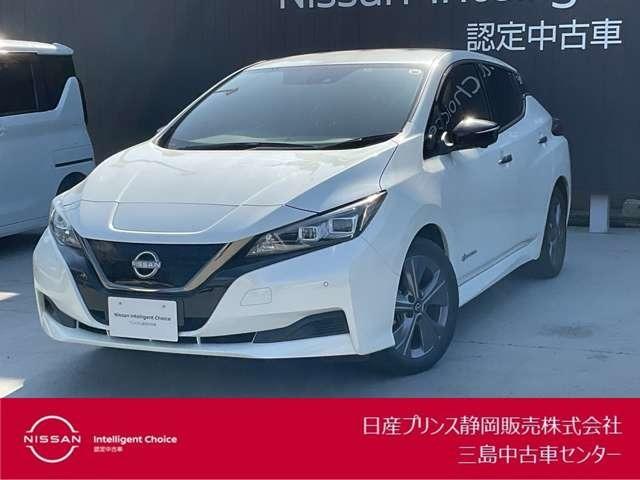 日産 リーフ アーバンクロム　当社社用車使用　アルミホイール　踏み間違い衝突防止アシスト　アラウンドビューモニター　ＬＥＤヘッドライト　ドライブレコーダー　ＥＴＣ　インテリジェントキー　オートエアコン　車線逸脱防止　１オナ車　メモリーナビ