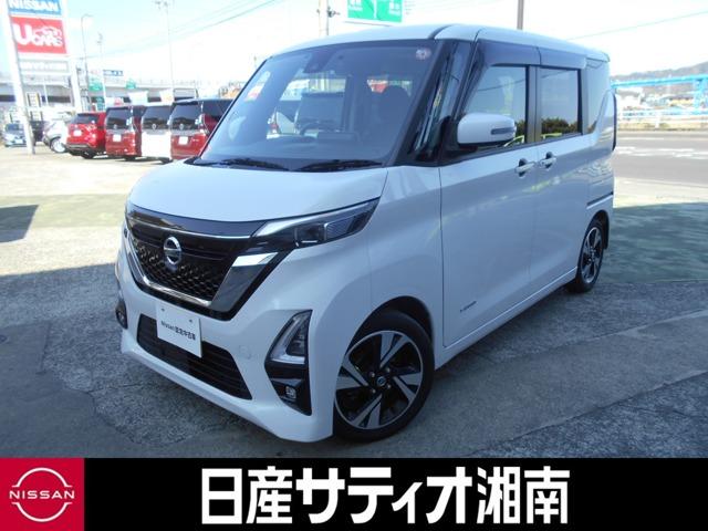 日産 ルークス ハイウェイスター　Ｇターボプロパイロットエディション　Ｉ－ＳＴＯＰ　ＬＫＡ　インテリジェントクルーズコントロール　ＬＥＤヘッドライト　スマートキー　ＥＴＣ　ドライブレコーダー　セキュリティー　バックカメラ　メモリーナビ　アルミ　ＡＣ　キーレス　ナビ＆ＴＶ