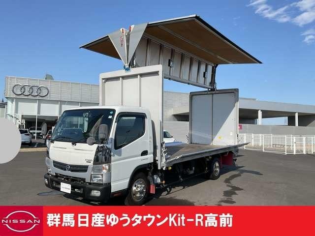 　リースＵＰ車日本フルハーフアルミウィング３．５ｔナビドラレコＥＴＣ車載用後方確認システム（市光製）ラッシングレール二段＋ベルト２本付　長さ７１０幅２１９高さ３３０総重量７４５５キロ準中型免許〜