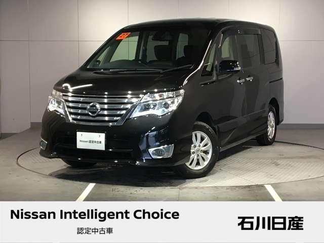 日産 セレナ ハイウェイスター　アドバンスドセーフティパッケージ　☆ワンオーナー☆純正メモリーナビ☆アラウンドビューモニター☆ＬＥＤヘッドライト☆アイドリングストップ☆オートライト☆ＥＴＣ☆衝突軽減ブレーキ☆両側電動スライドドア☆