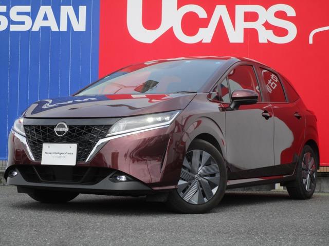 ノート(日産) Ｘ　１．２　Ｘ　当社社用車ＵＰ　ＮＩＳＳＡＮコネクトナビ　全周囲カメラ　プロパイロット 中古車画像