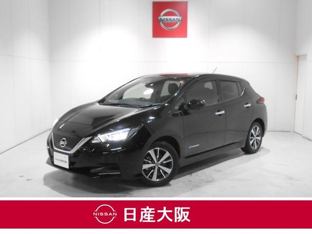 日産 リーフ Ｘ　プロパイロット　衝突被害軽減ブレーキ　インテリキー　レーンキープアシスト　１オーナー　ドラレコ　盗難防止システム　サイドエアバッグ　メモリ－ナビ　インテリキー　ＥＴＣ　アルミホイール　記録簿　ナビ＆ＴＶ　オートエアコン