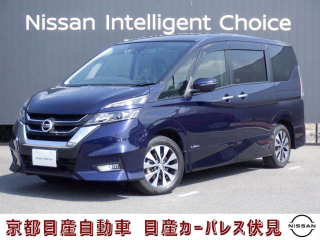 日産 セレナ ２．０　ハイウェイスター　ＶセレクションＩＩ　左右パワースライドドア　車線逸脱警報装置　ＥＴＣ車載器　サイドエアバッグ　オートクルーズ　アイドリングストップ　ＬＥＤヘッドライト　セキュリティ　駐車アシスト　ドラレコ　スマートキー　バックモニター