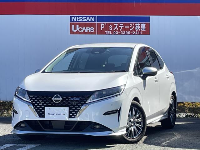 日産 ノート １．２　ＡＵＴＥＣＨ　純正コネクトナビＡＶＭプロパイロット　インテリジェントエマージェンシーブレーキ　インテリジェントアラウンドビューモニター　車線逸脱警報　ドライブレコーダー　セキュリティ　ＬＥＤヘッドランプ　スマートキー　ＥＴＣ　レーダークルーズ　記録簿