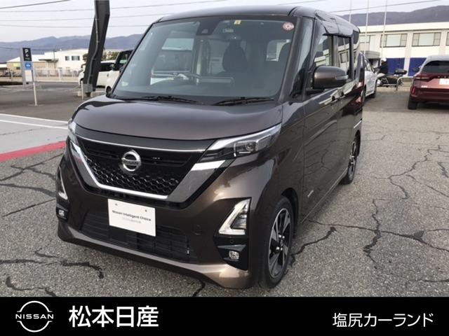 日産 ルークス ６６０　ハイウェイスターＧターボ　プロパイロット　エディション　メモリーナビ　インテリキー