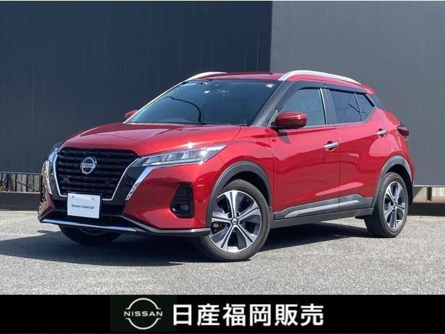 日産 キックス １．２　Ｘ　（ｅ－ＰＯＷＥＲ）　プロパイロット　被害軽減ブレーキ　アラモニ　禁煙　インテリジェントキー　盗難防止装置　レーダークルーズ　整備記録簿有　ＥＴＣ付　アイドリングストップ　Ｗエアバック　メモリ－ナビ　ワンオーナー　ドラレコ　キーレス　ＡＷ