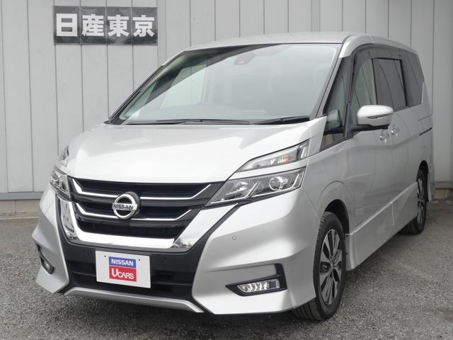 日産 セレナ ハイウェイスター　ＶセレクションＩＩ　防水シ−ト後席モニタ−　左右パワースライドドア